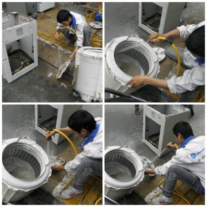 Vệ sinh máy giặt tại Hà Nội