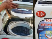 Vệ sinh máy giặt tại Điện Biên