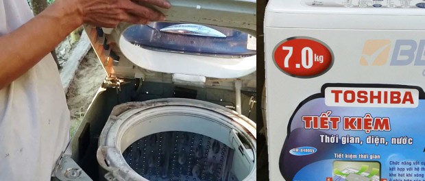 Chuyên sửa chữa máy giặt Toshiba tại nhà giá rẻ